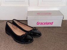 Graceland Ballet Flat Shoe - Black | UK Size 5.5