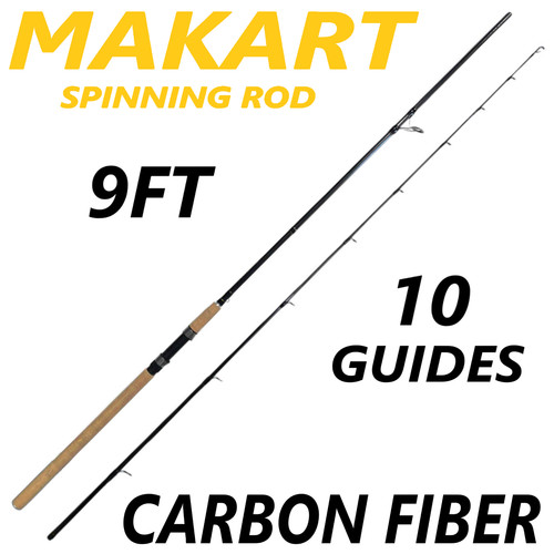 9ft fishing rod spinning pole - 9ft,