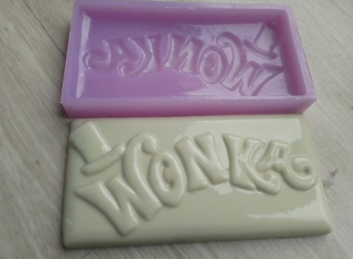 Wonka bar silicone - wonka,