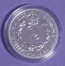 2023 Royal Mint King Charles Coronation 1 oz Silver Bullion Coin