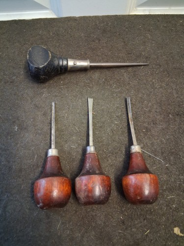 Leatherworking tools 3x - 4x,