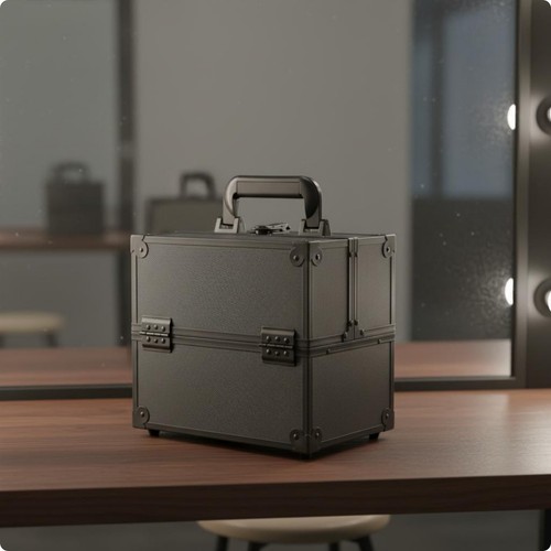 Train makeup case sturdy - case,