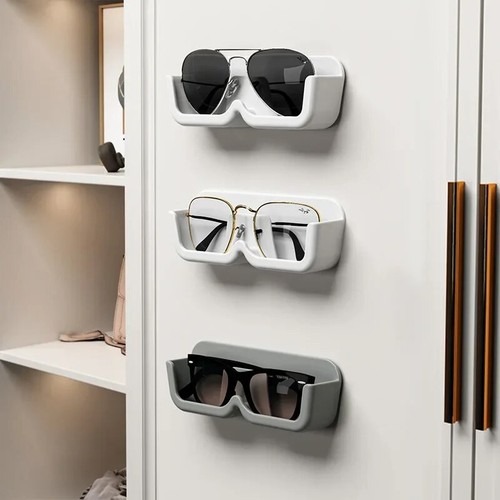Wall mounted glasses holder - mounted, |