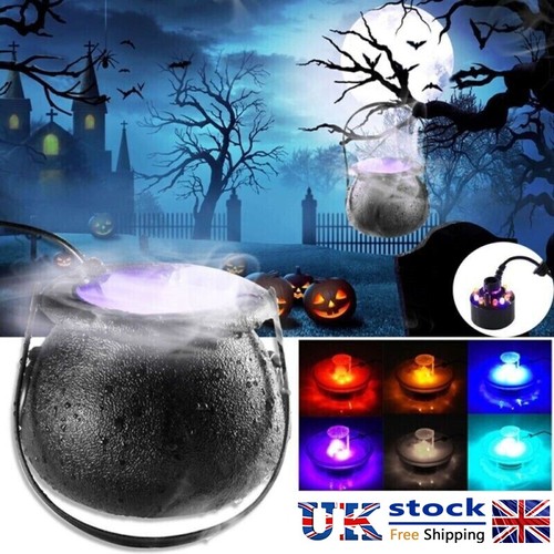 Halloween witch cauldron fog - halloween,