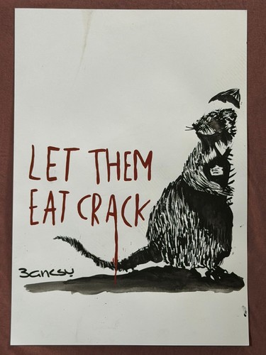 Banksy painting drawing old - banksy, on