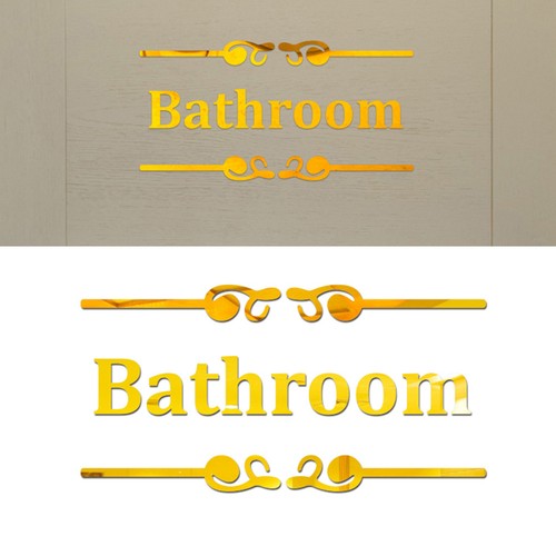Creative acrylic bathroom - acrylic,