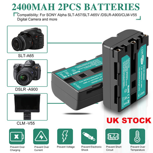 2pcs fm500h battery charger - 2pcs, battery+charger