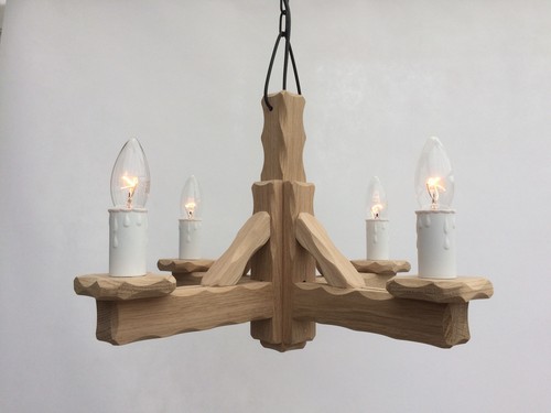 Hand made wooden - wooden, 4-light