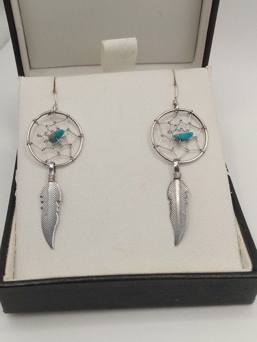 Sterling silver turquoise - silver,