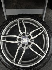 2017 MERCEDES A CLASS 18"  ALLOY WHEELS FULL SET SILVER/GREY