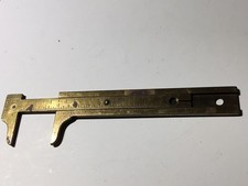 Vintage Brass caliper gauge