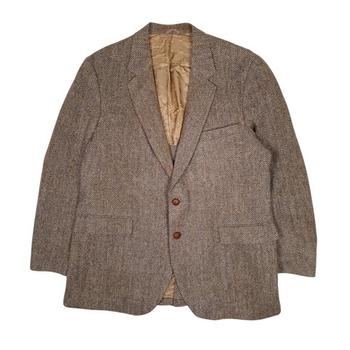Harris tweed blazer jacket - tweed,