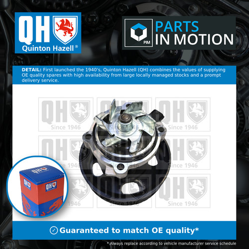 Water pump fits - pump, opel