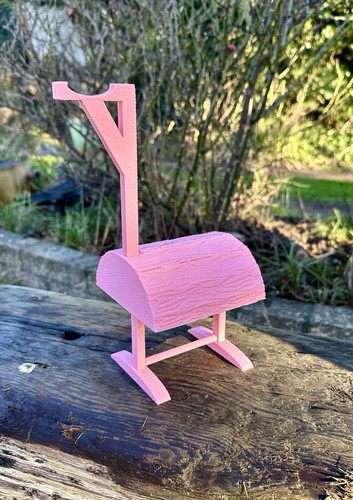 Saddle bridle stand - bridle, pink