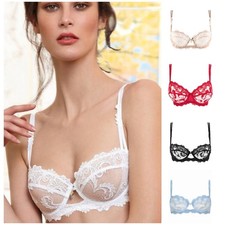 Lise Charmel Dressing Floral Bra Half Cup Wired Luxury Womens Lingerie ACC3088