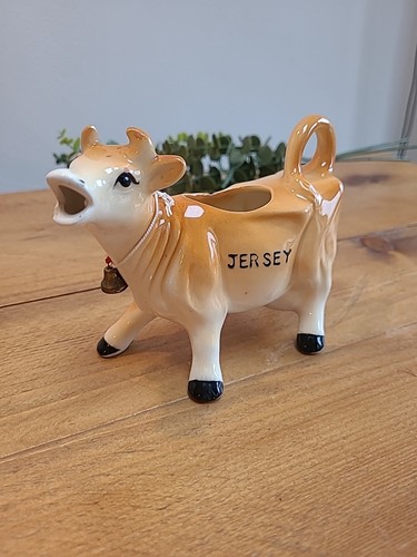Vintage cow creamer milk - creamer, jug