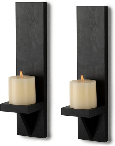 Bstkey 2pcs wooden wall - 2pcs,