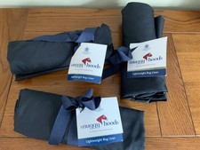 Snuggy Hood Lightweight Rug Liner Black New With Tags 5’9”