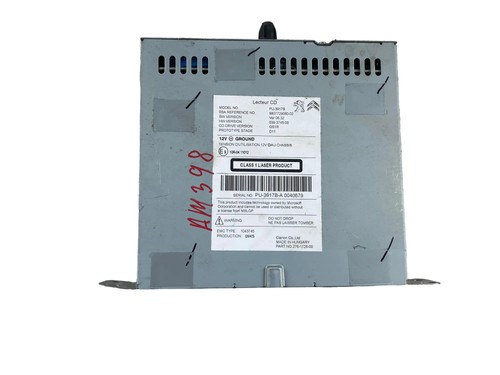 Peugeot changer 9807729080 - cd,