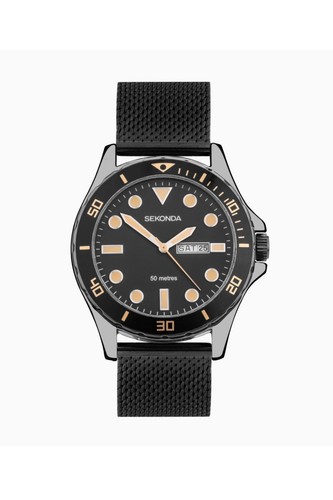 Sekonda gents gun metal - gun,