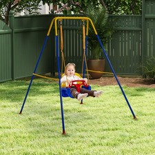 3-in-1 Toddler Swing Swing Sets for Backyard Outdoor Children Toddler Garden Fun