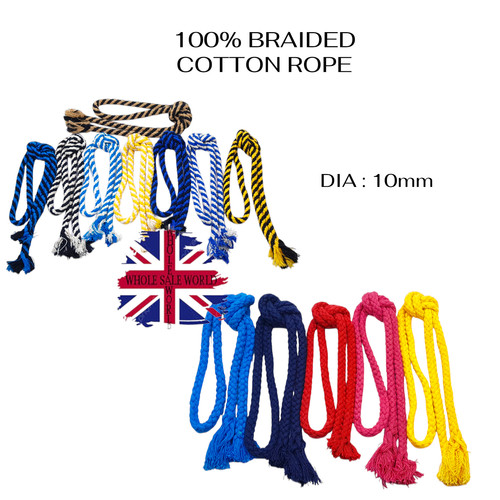 10mm braided cotton rope - 10mm,