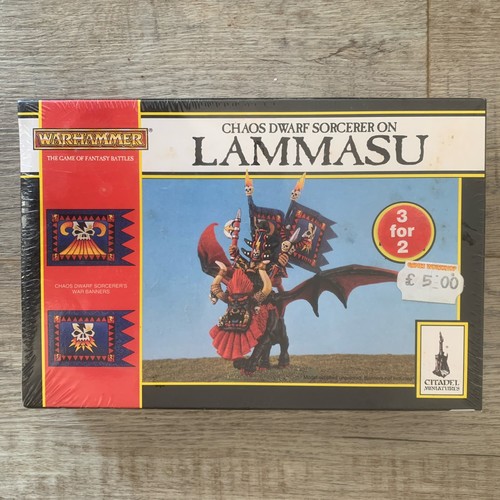 Warhammer chaos dwarf lammasu - dwarf,