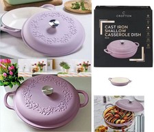 Cast Iron Shallow Casserole
