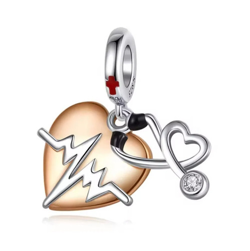 Nurse doctor rose gold - rose,