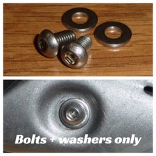 DRZ 400 E S SM SUZUKI ***NEW*** EXHAUST HEADER PIPE HEAT SHIELD BOLTS 2000 - 24