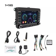 For VW GOLF MK5 MK6 7 for for Apple for Carplay Car Stereo Radio 16GB Android 14