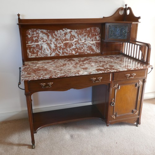 Fabulous edwardian marble - marble, top