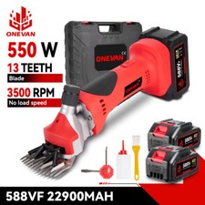 Cordless Sheep Shears 550W Livestock Electric Clipper Sheep Grooming Clippers