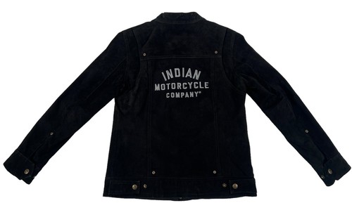 Suede indian motorcycle jacket - suede,