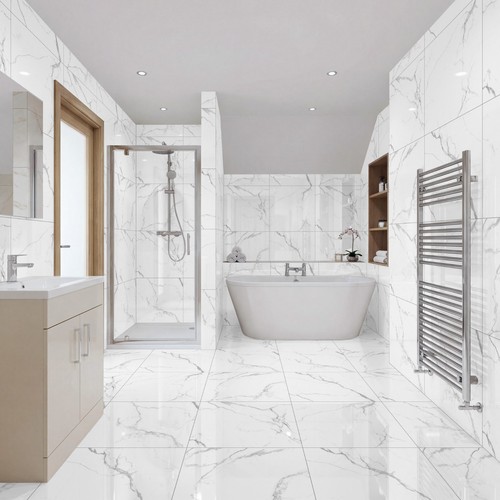 Statuario marble effect - statuario,