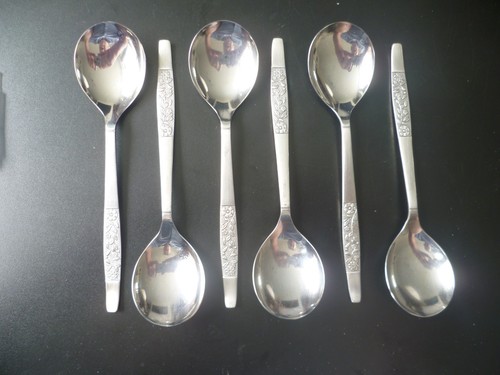 Vintage six set spear - six, of