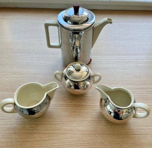 Silver plate coffee - m.,