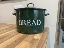 Vintage Large Green Enamel
