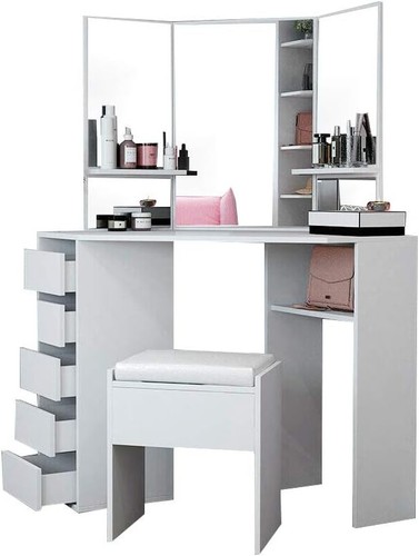 Corner dressing table modern - dressing,