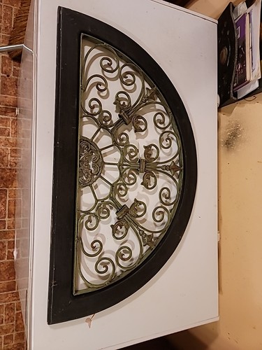 Vtg weathered wrought iron - vtg,