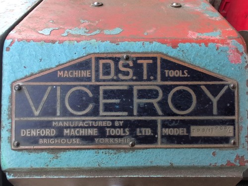 Denford viceroy tds - denford,