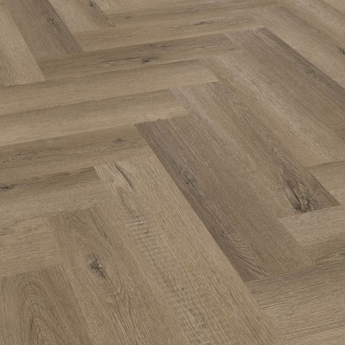 Mid brown oak effect - mid, embossed