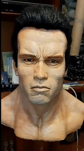 Realistic latex terminator - realistic,