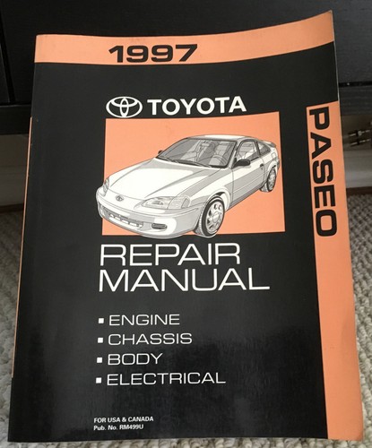 1997 toyota paseo repair - toyota,