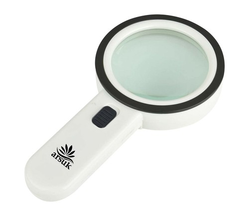 30x magnifying glass led - glass, 12