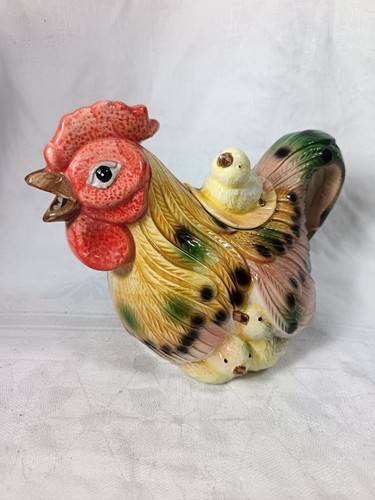 Vintage 1950s japanese rooster - vintage,