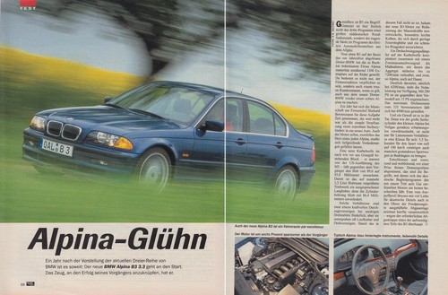 Bmw alpina with 280 - b3,