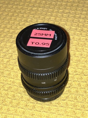 Slr magic 25mm hyperprime - slr,