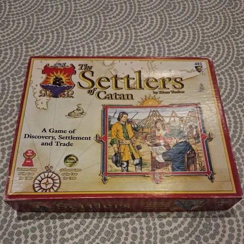 The settlers catan board - of,