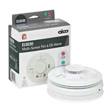 Aico Ei3030 Multi-Sensor Fire & Carbon Monoxide Alarm Exp 2036.